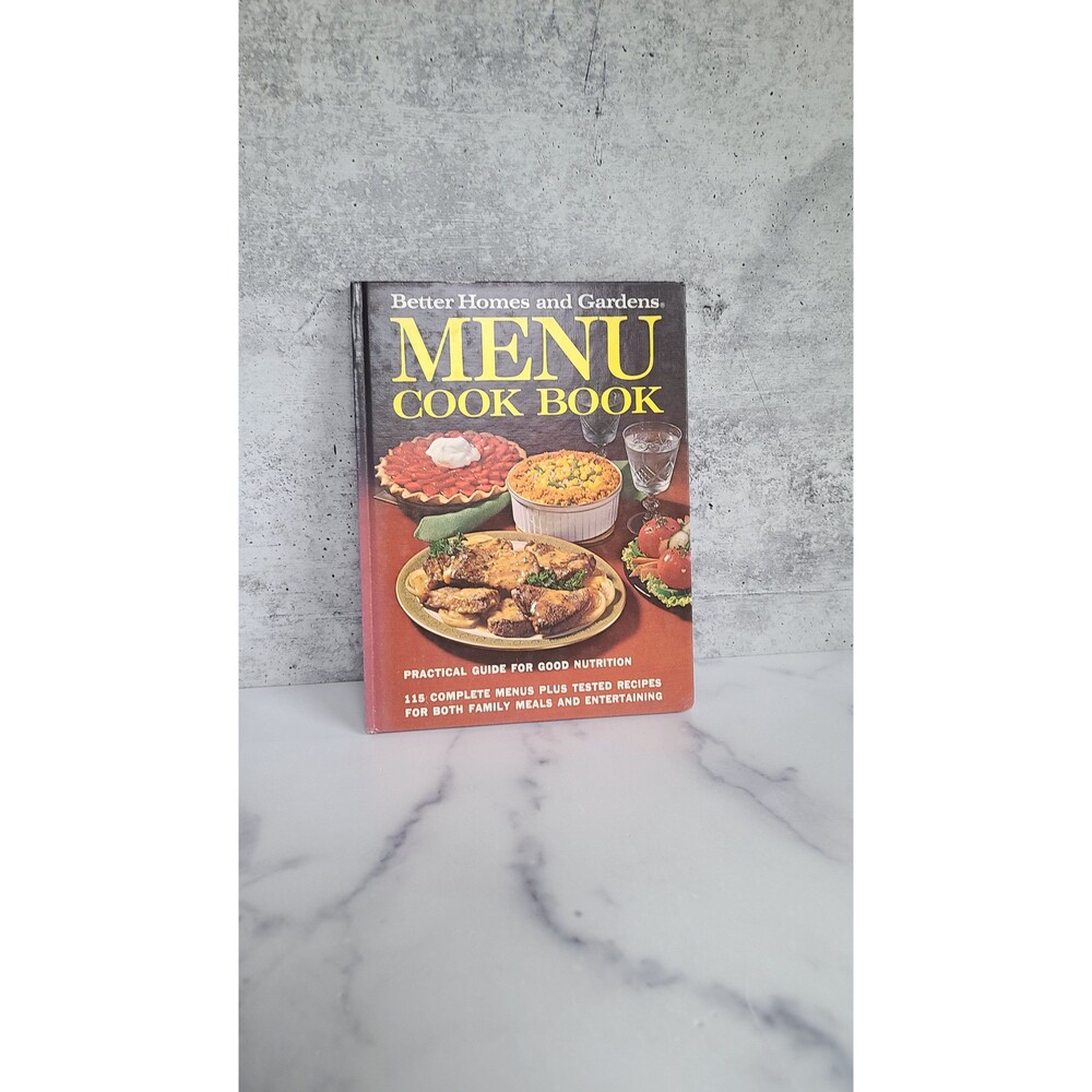 Better Homes and Gardens Menu Cook Book